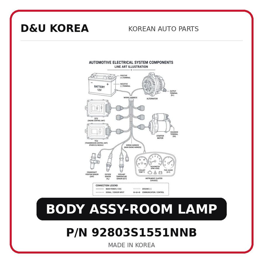 BODY ASSY-ROOM LAMP