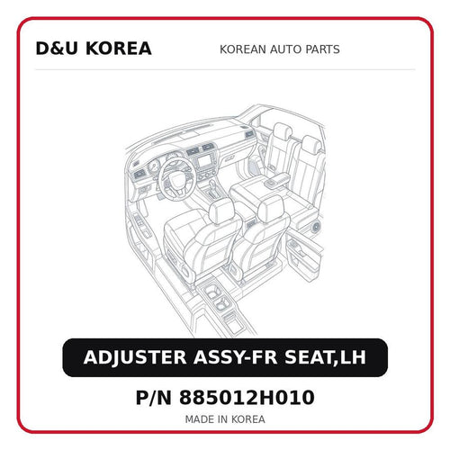 ADJUSTER ASSY-FR SEAT,LH