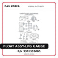 FLOAT ASSY-LPG GAUGE