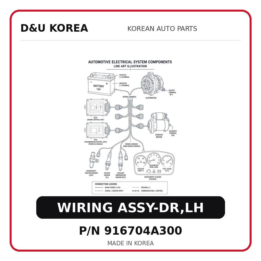 WIRING ASSY-DR,LH