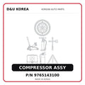 COMPRESSOR ASSY