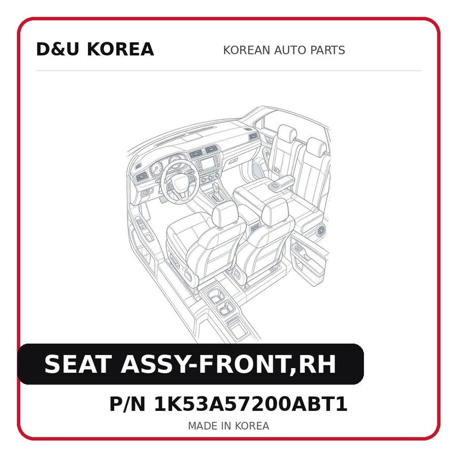 SEAT ASSY-FRONT,RH