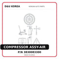 COMPRESSOR ASSY-AIR