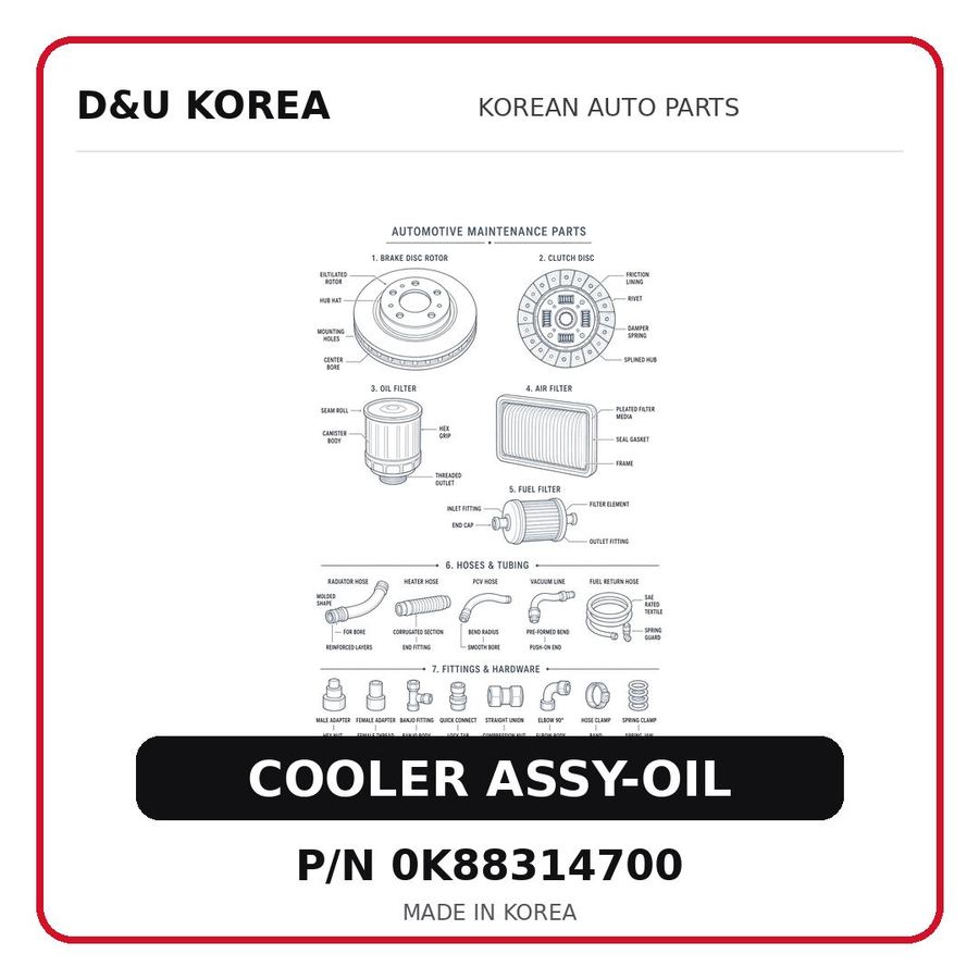 COOLER ASSY-OIL