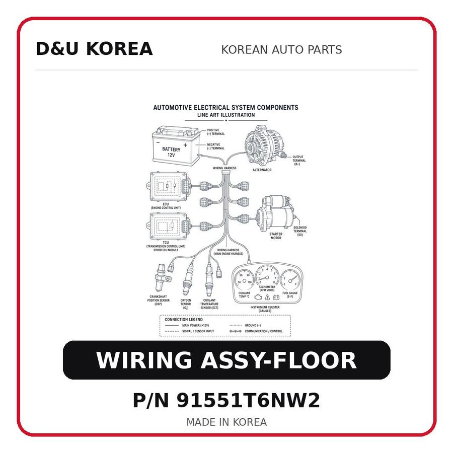 WIRING ASSY-FLOOR