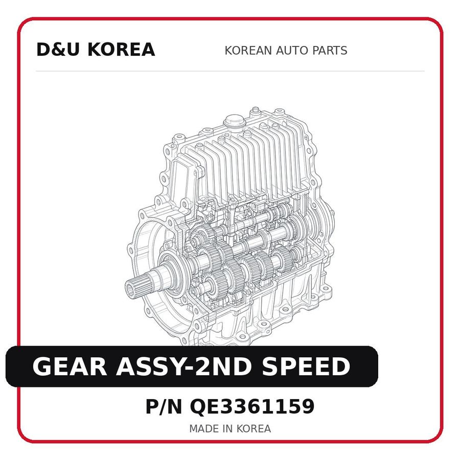 GEAR ASSY-2ND SPEED