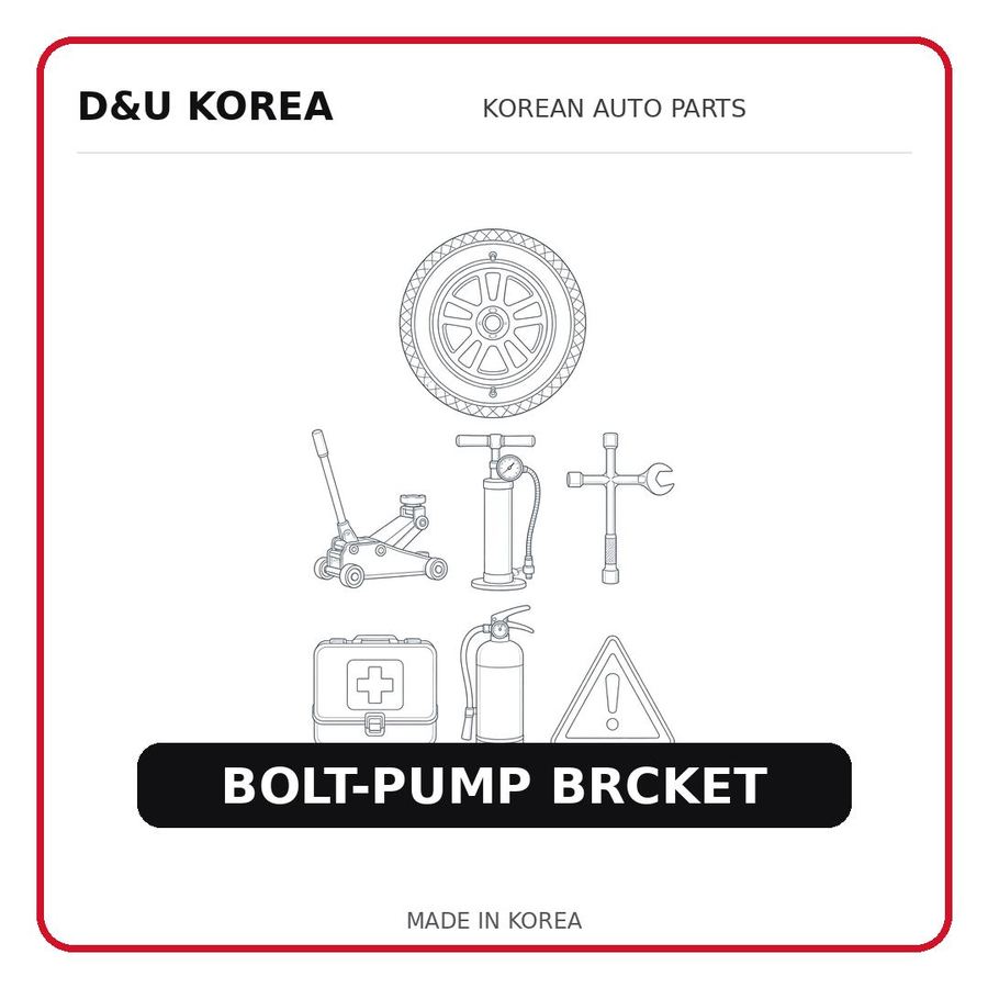 BOLT-PUMP BRCKET