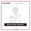 BOLT-PUMP BRCKET
