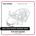 UNIT ASSY-POWER WINDOW MAIN