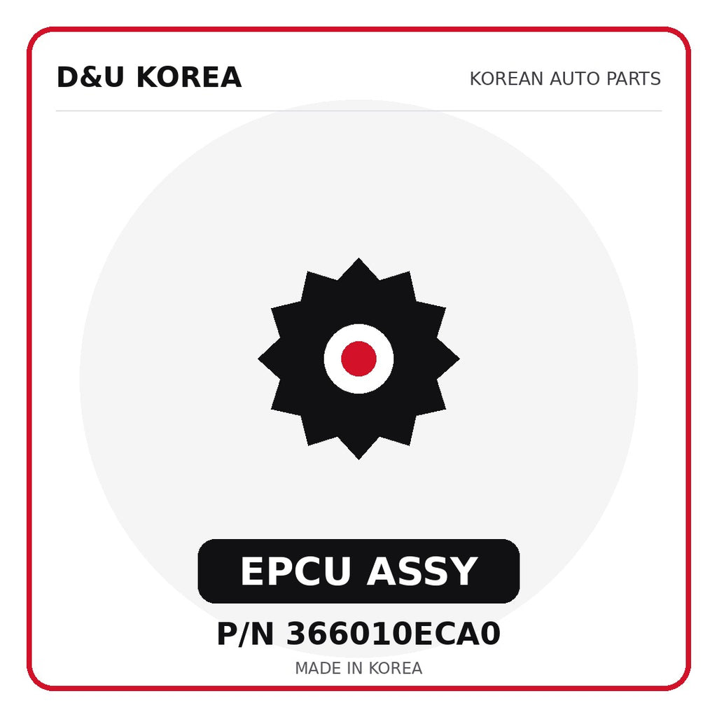 Genuine Mobis EPCU ASSY 366010ECA0 - Korean auto parts from D&U Korea