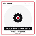 Genuine Mobis ETACS RECEIVER ASSY 954002E261 for Korean vehicles | D&U Korea