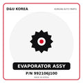 Genuine Mobis EVAPORATOR ASSY 992106J100 for Korean vehicles | D&U Korea