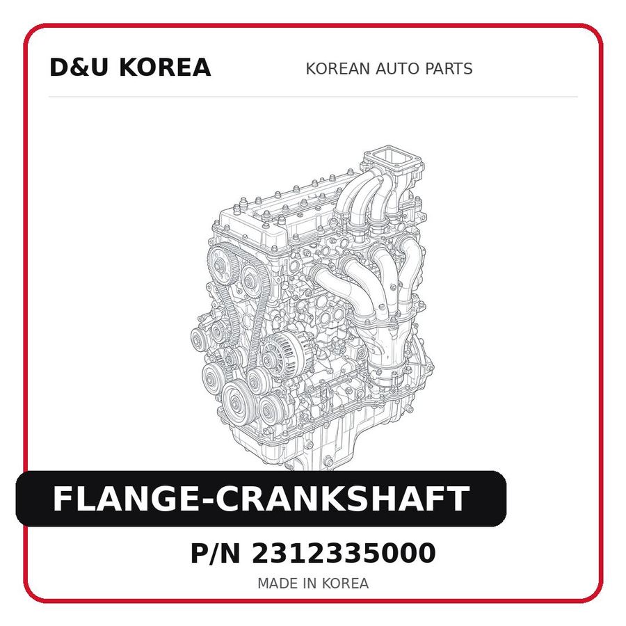 FLANGE-CRANKSHAFT