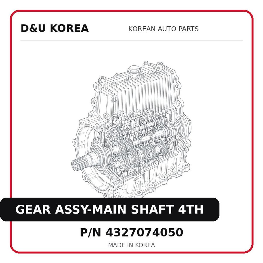 GEAR ASSY-MAIN SHAFT 4TH