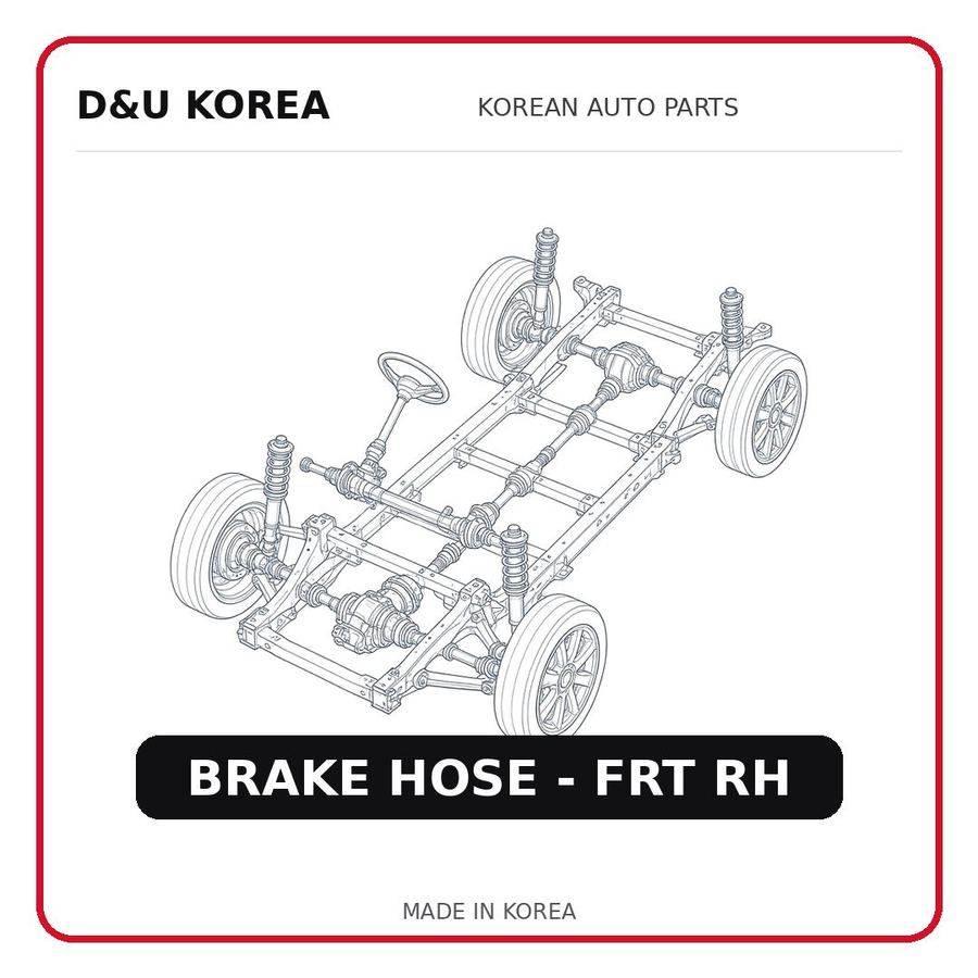 BRAKE HOSE - FRT RH