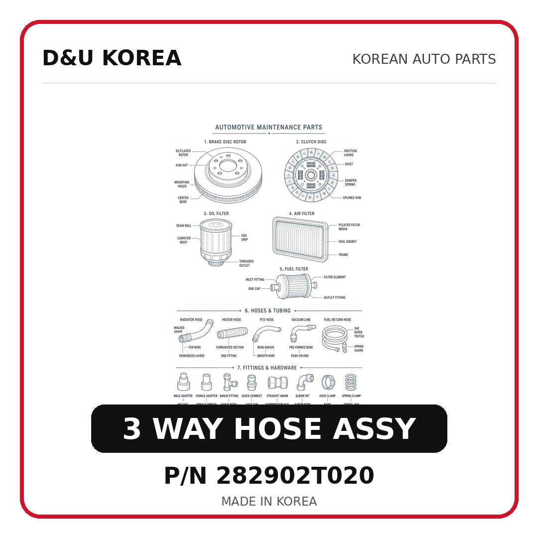 3-WAY & HOSE ASSY