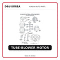 TUBE-BLOWER MOTOR