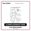 CLAMP-EXHAUST PIPE