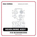 HEADLINING ASSY