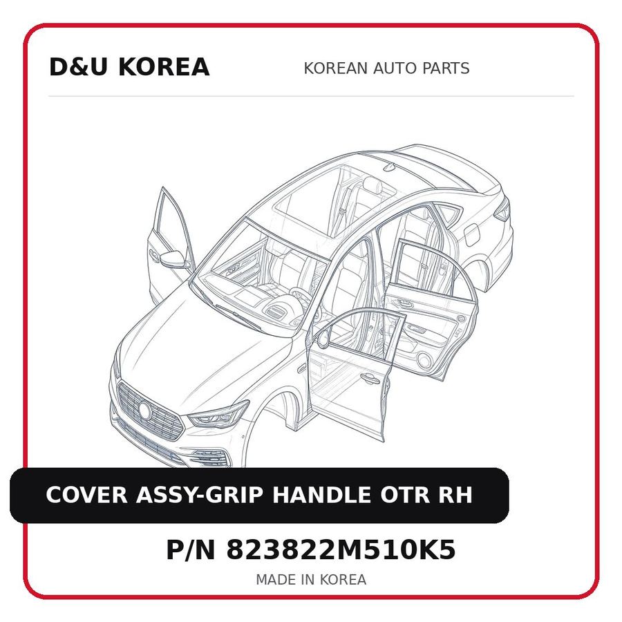COVER ASSY-GRIP HANDLE OTR RH