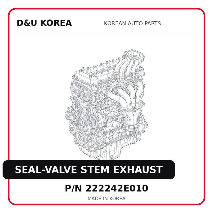 SEAL-VALVE STEM EXHAUST