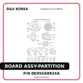 BOARD ASSY-PARTITION
