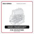 GEAR-CRANKSHAFT