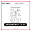 EXTN WIRING-BSD,RH