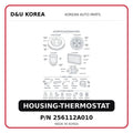 HOUSING-THERMOSTAT