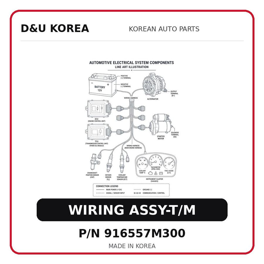 WIRING ASSY-T/M