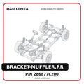BRACKET-MUFFLER,RR