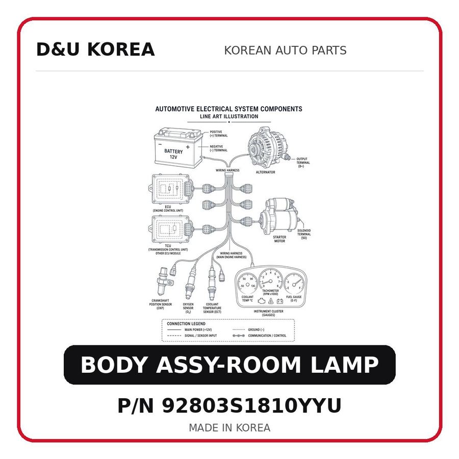 BODY ASSY-ROOM LAMP