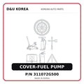 COVER-FUEL PUMP