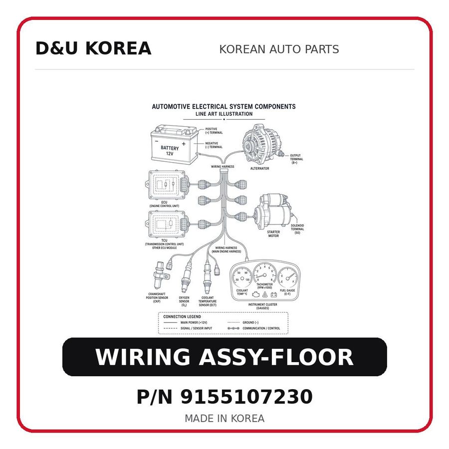 WIRING ASSY-FLOOR