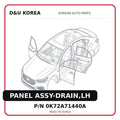 PANEL ASSY-DRAIN,LH
