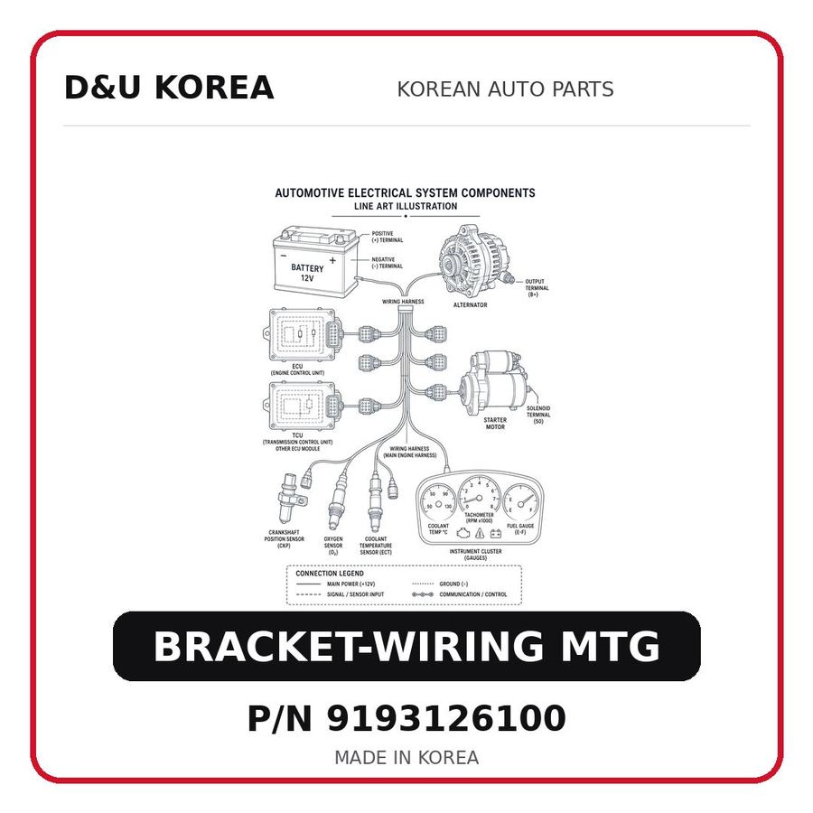 BRACKET-WIRING MTG