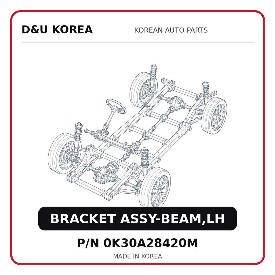 BRACKET ASSY-BEAM,LH