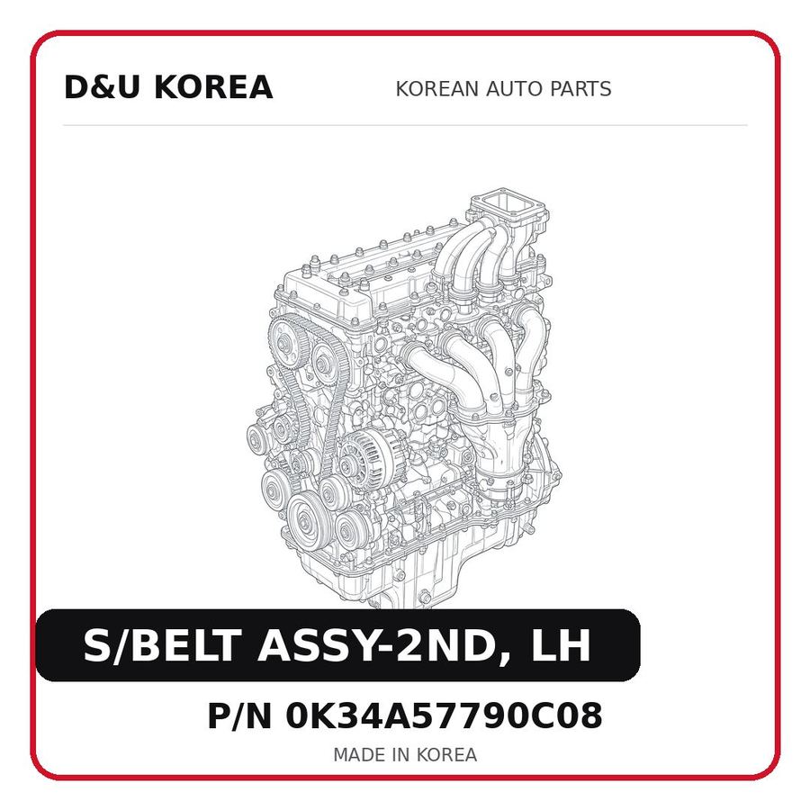 S/BELT ASSY-2ND, LH