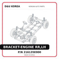 BRACKET-ENGINE RR,LH