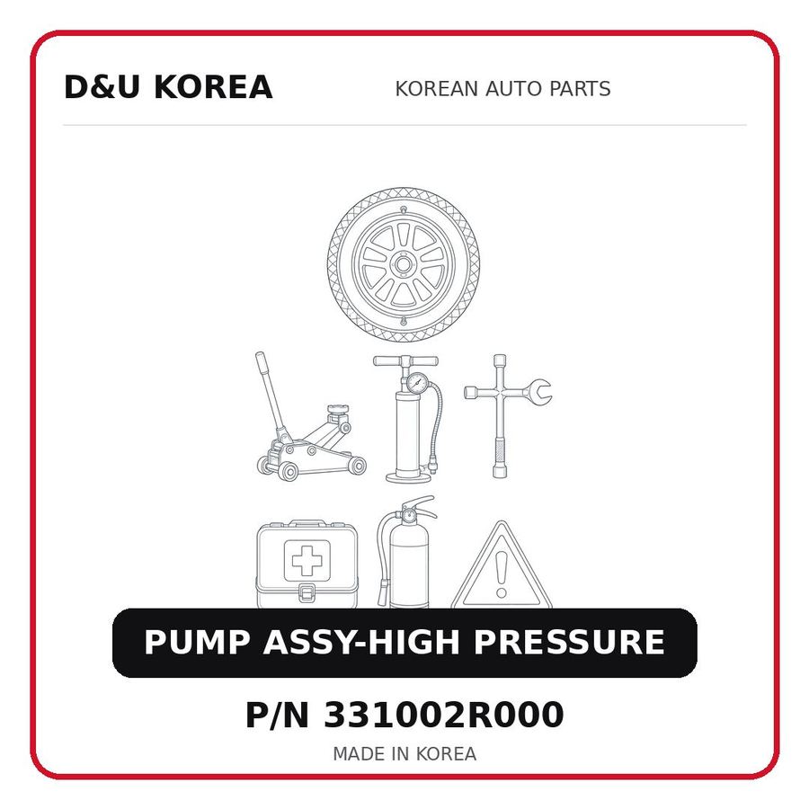 PUMP ASSY-HIGH PRESSURE