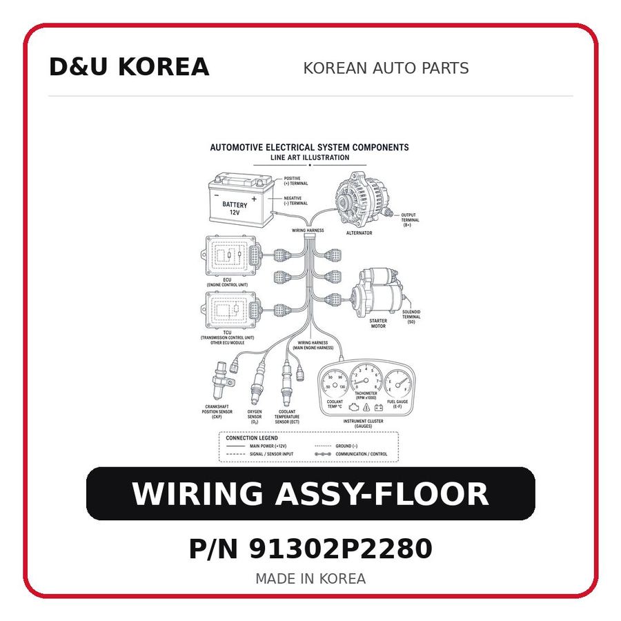 WIRING ASSY-FLOOR