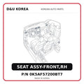 SEAT ASSY-FRONT,RH