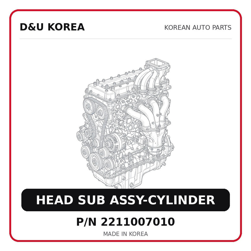 HEAD SUB ASSY-CYLINDER