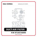 DUCT-AIR FILTER