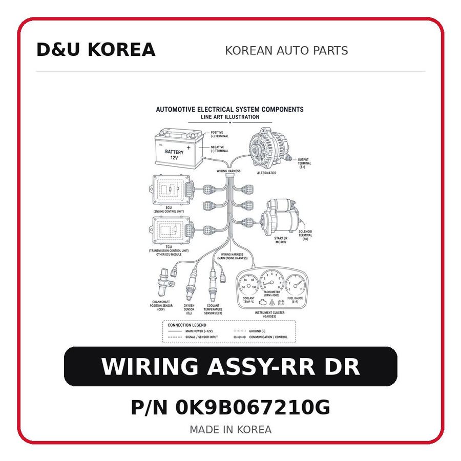 WIRING ASSY-RR DR