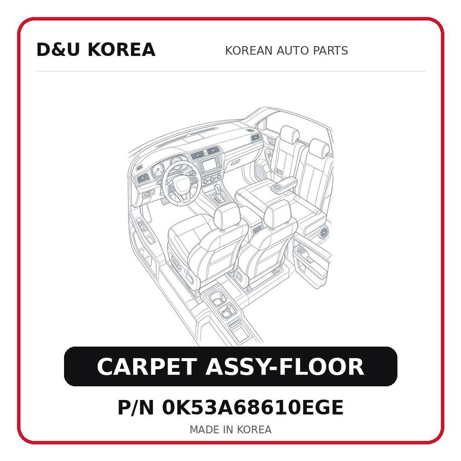 CARPET ASSY-FLOOR