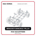 BRACKET-SHACKLE FR,LH