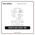 MUFFLER ASSY RR