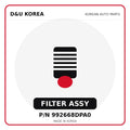 Genuine Mobis FILTER ASSY 992668DPA0 - Korean auto parts from D&U Korea