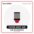 Genuine Mobis FILTER ASSY AIR 971332F010 for Korean vehicles | D&U Korea
